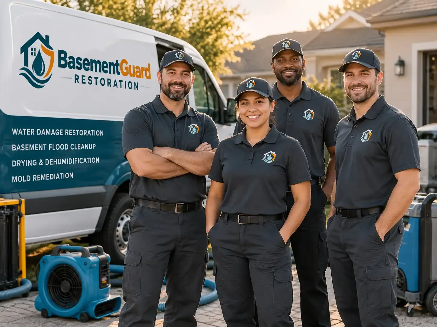 Basement Water Damage Restoration company in Townsville, NC